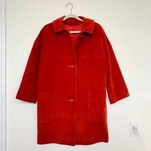 Suede Vintage Coat